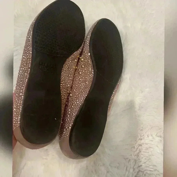 Stuart Weitzman Nubeads Haze Suede Flat - Picture 5 of 7